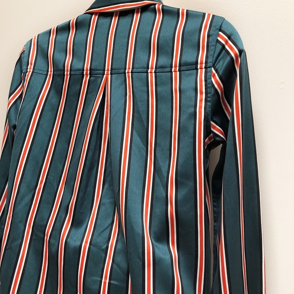 ICONE STRIPED BLOUSE SATIN - Picture 5 of 7